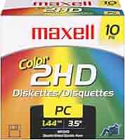Amazon.com: Maxell 3.5 1.44MB IBM MF2HD High Density